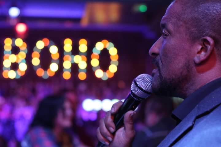 Performing at BOHO club